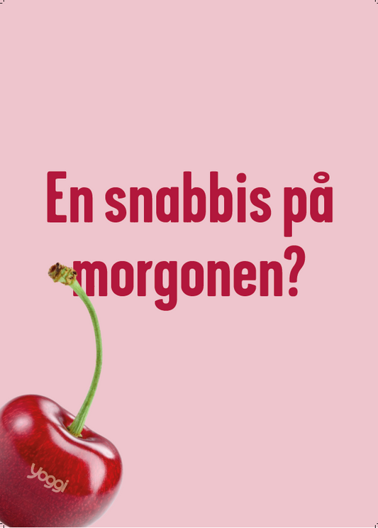 Affisch – Yoggi Cherrylicious